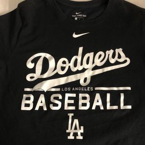 Dodgers baseball tee